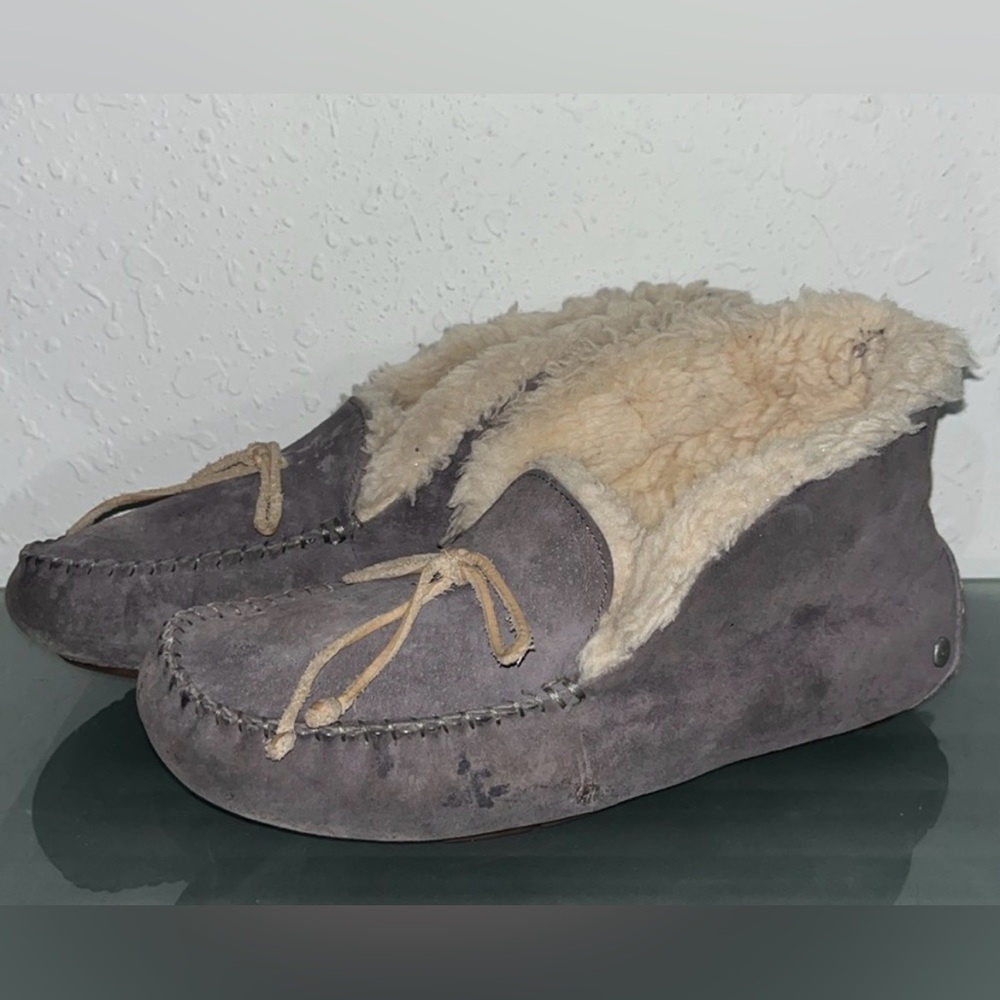 UGG Women's Alena slippers in the color Nightfall.